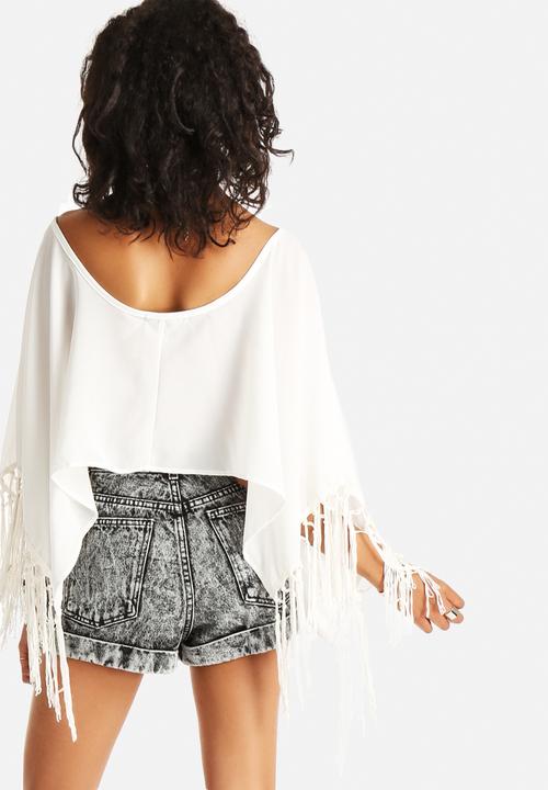 The Lot - Western Sheer Poncho