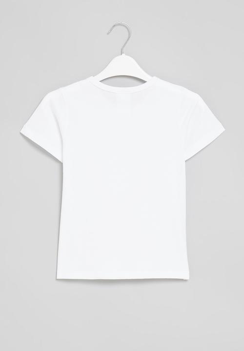 Pop Candy - Giraffe tee - white