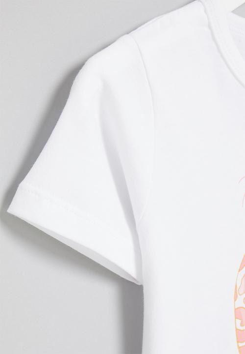 Pop Candy - Giraffe tee - white