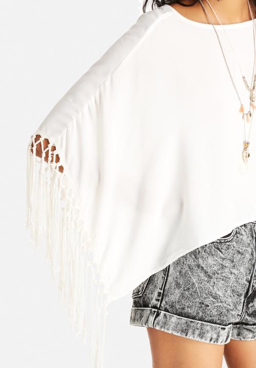 The Lot - Western Sheer Poncho