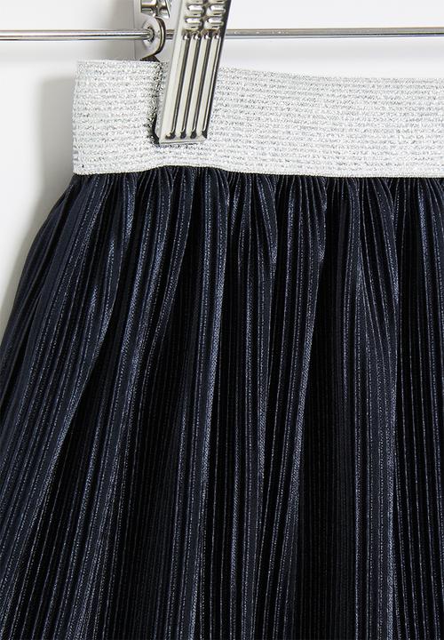 Pop Candy - Pleated skirt - navy