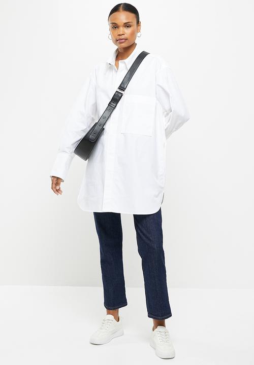 G-STAR - Oversized bf shirt - white
