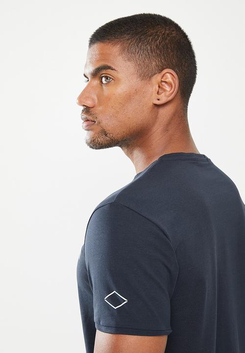Replay - Chest print tee - navy blue
