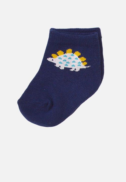 MINOTI - Boys 5-pack dino jaquard socks - multi