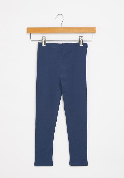 Pop Candy - Girls unicorn legging - navy