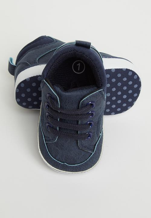 Pop Candy - Baby boys hi top sneaker - navy