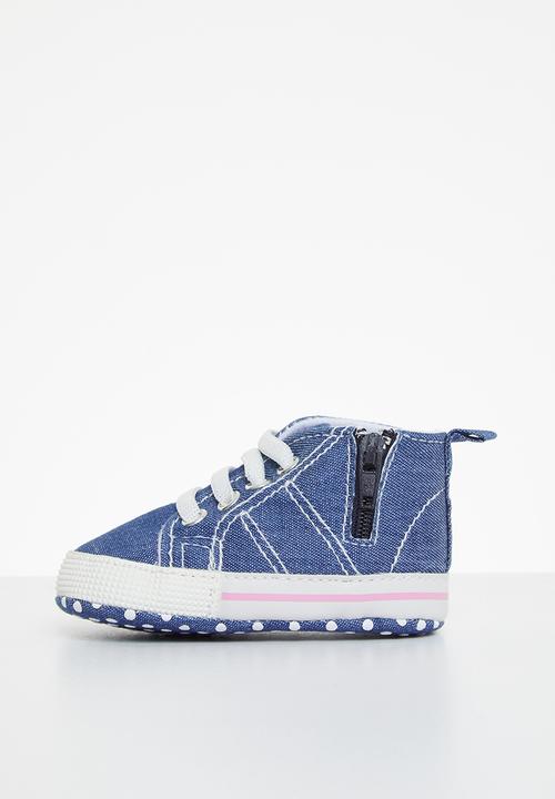 Pop Candy - Girls rainbow sneaker - blue