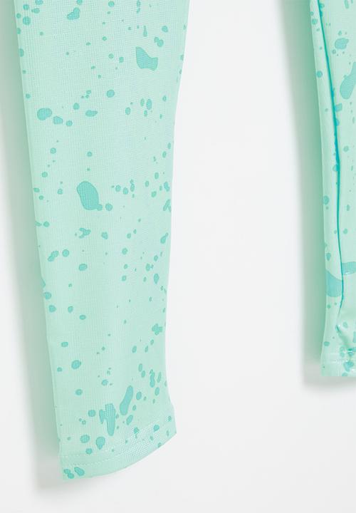 Converse - Cnvg high rise shine leggings - light dew