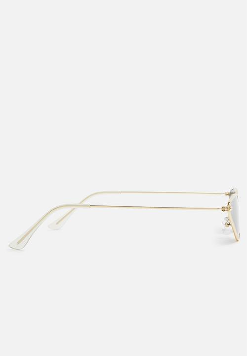 Superbalist - Retro cat eye sunglasses - gold