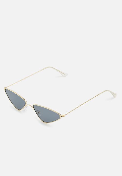 Superbalist - Retro cat eye sunglasses - gold