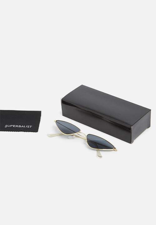 Superbalist - Retro cat eye sunglasses - gold