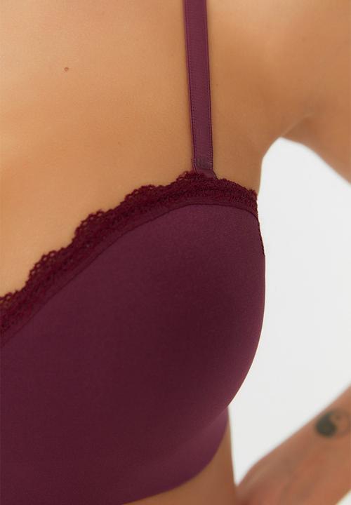 Trendyol - Contouring underwear set - plum