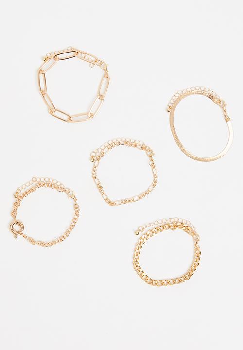 Superbalist - Anna bracelet pack - gold
