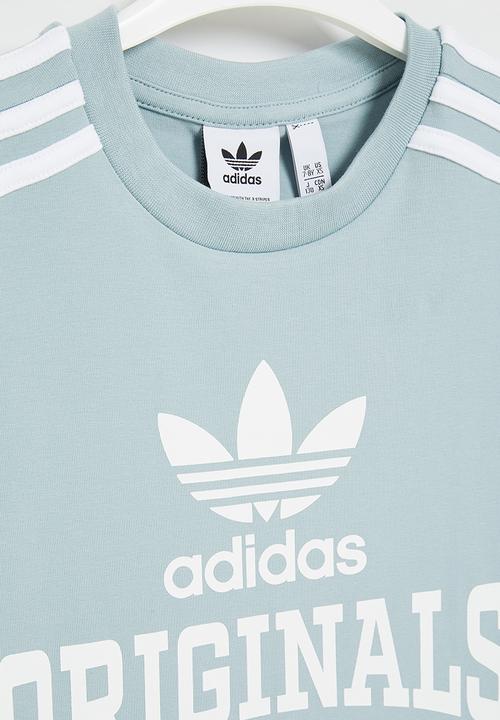 adidas Originals - Short sleeve dress y - blue
