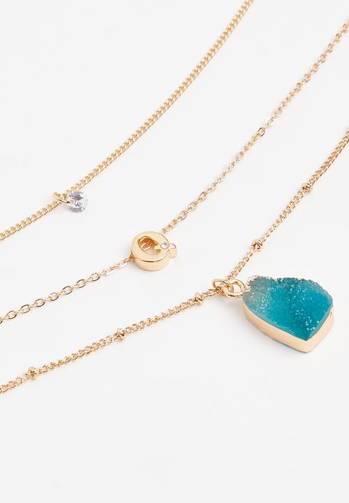 Superbalist - Robin layered necklace - gold