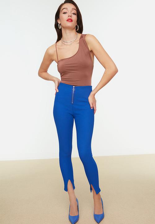 Trendyol - Back detailed knit bodysuit - brown