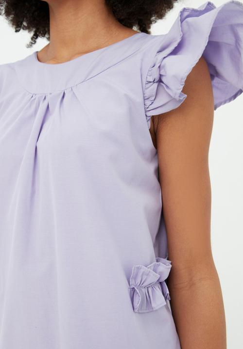 Trendyol - Frilly dress - lilac