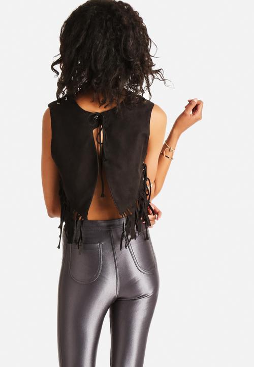 The Lot - High Noon Tassle top