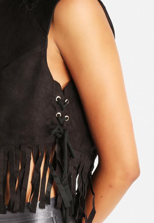 The Lot - High Noon Tassle top