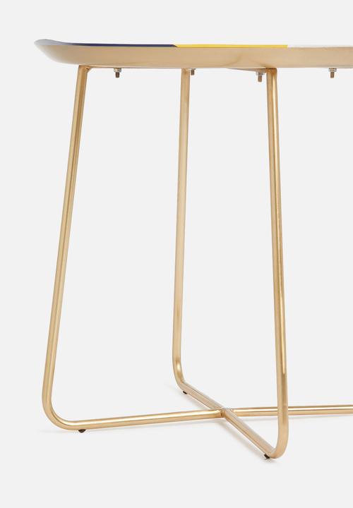 Sixth Floor - Resin side table - multi