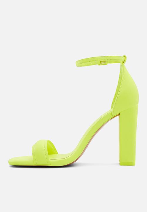 Call It Spring - Katarina block heel - bright green