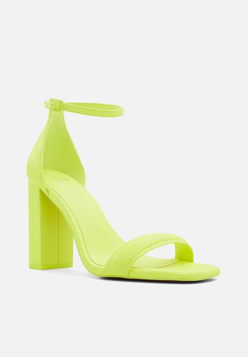 Call It Spring - Katarina block heel - bright green