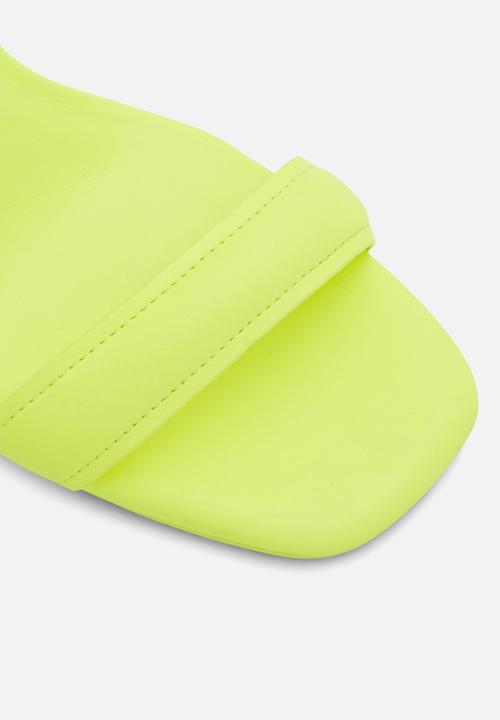Call It Spring - Katarina block heel - bright green