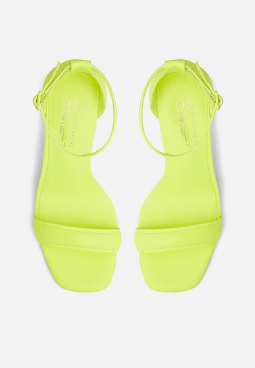 Call It Spring - Katarina block heel - bright green