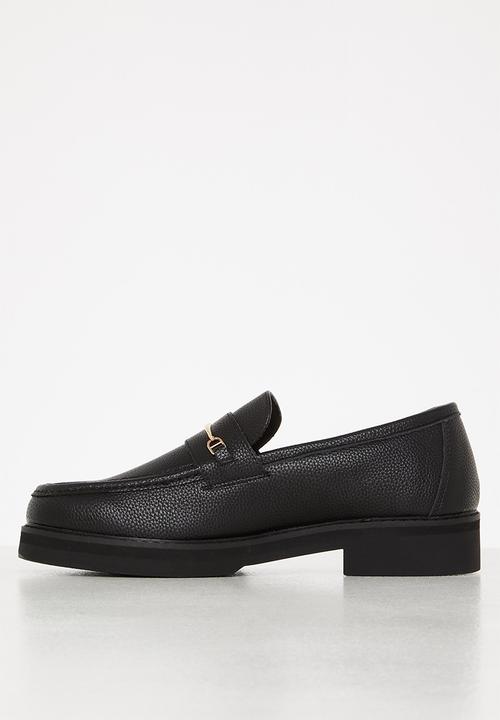 Jonathan D - J Winston genuine leather loafer - triple black