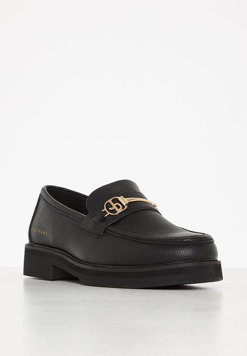 Jonathan D - J Winston genuine leather loafer - triple black