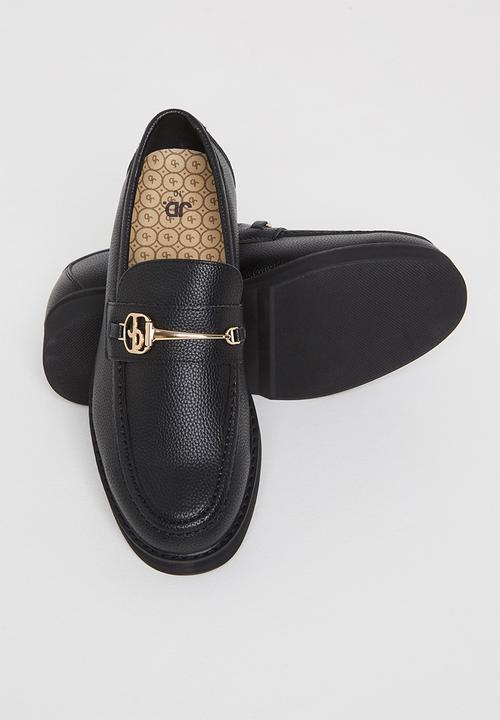 Jonathan D - J Winston genuine leather loafer - triple black