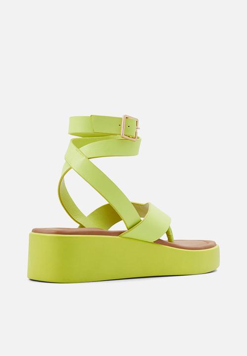 Call It Spring - Kristina sandal - bright green