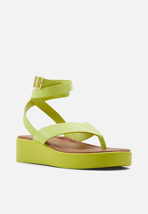 Call It Spring - Kristina sandal - bright green