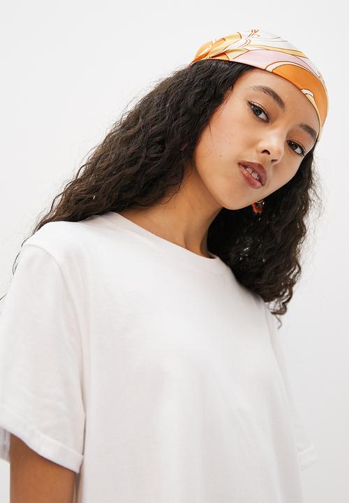 Blake - Mini T-shirt dress - white