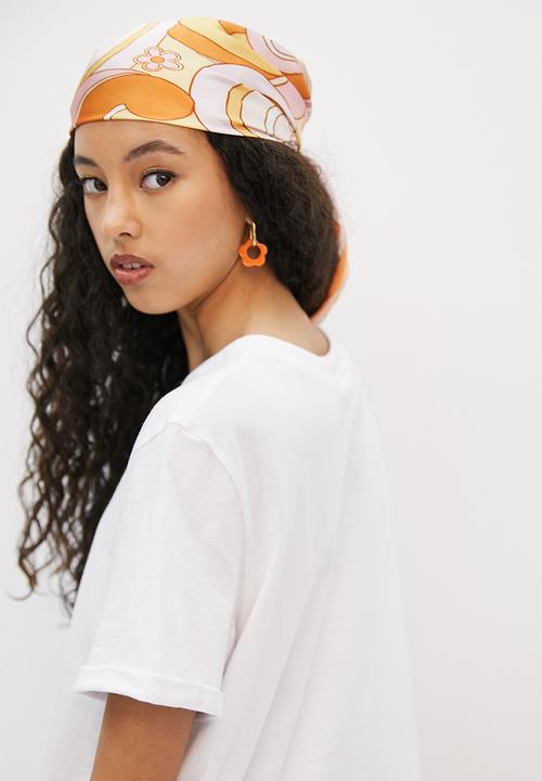 Blake - Mini T-shirt dress - white