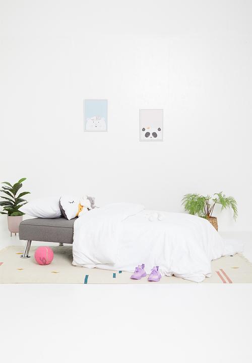 Sixth Floor - Futon sleeper couch - grey