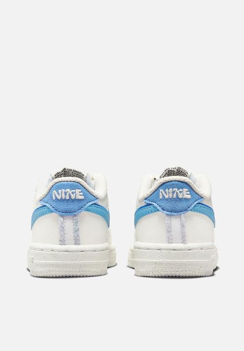 Nike - Force 1 lv8 2 (td) - sail/blue chill-medium blue-black
