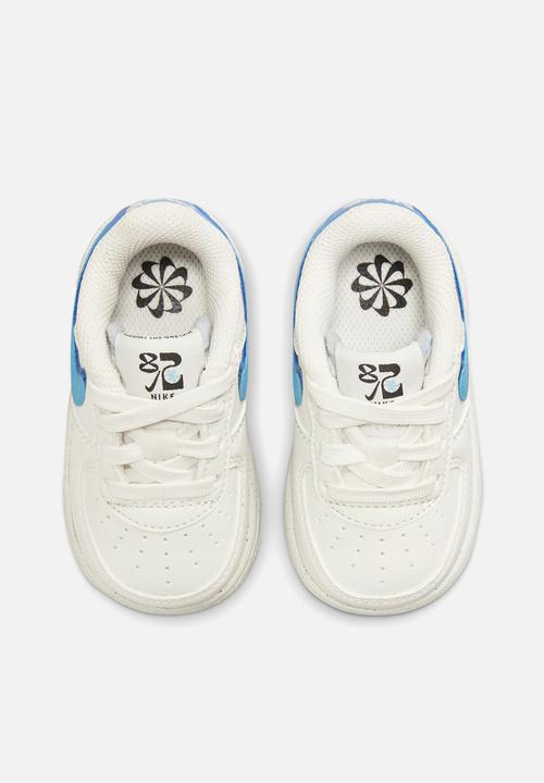 Nike - Force 1 lv8 2 (td) - sail/blue chill-medium blue-black