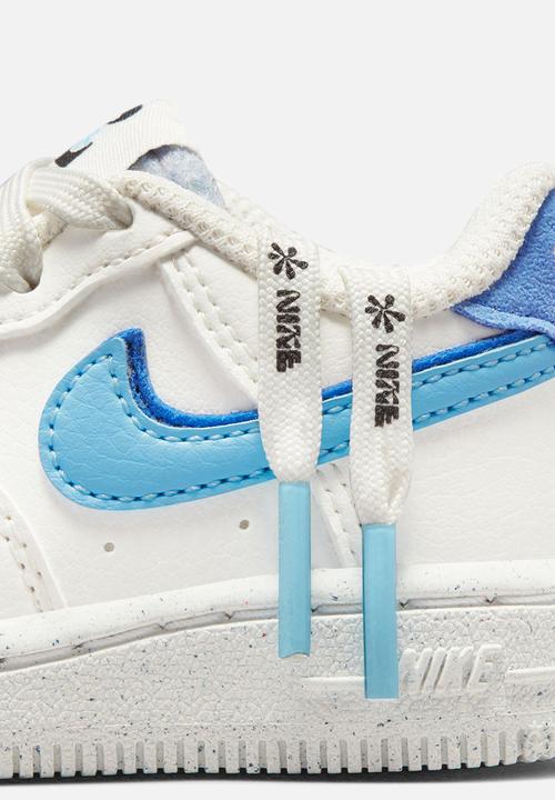 Nike - Force 1 lv8 2 (td) - sail/blue chill-medium blue-black