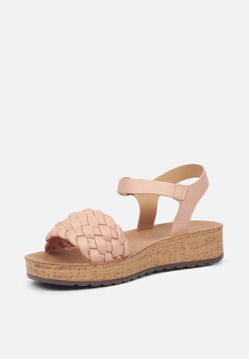 Butterfly Feet - Toni 2 slingback flatform sandal - pink