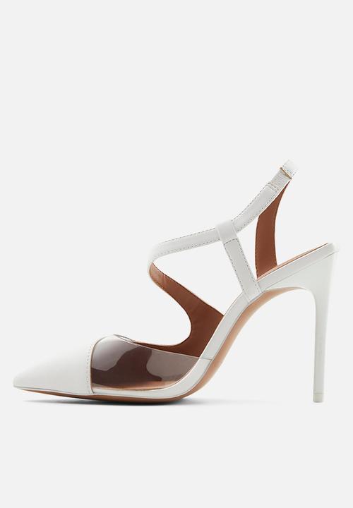 Call It Spring - Pheonix court heel - white
