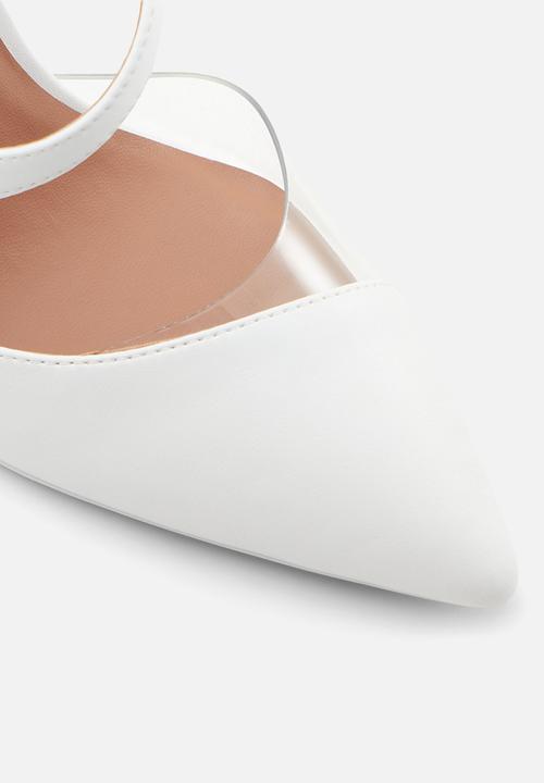 Call It Spring - Pheonix court heel - white