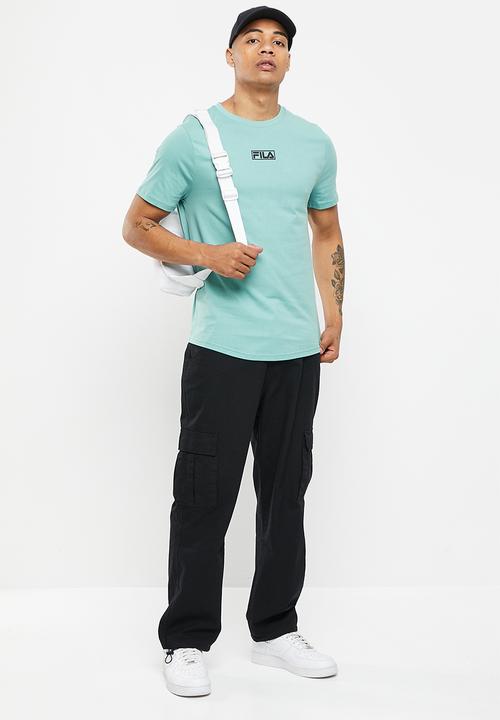 FILA - Basilio short sleeve tee - mineral blue