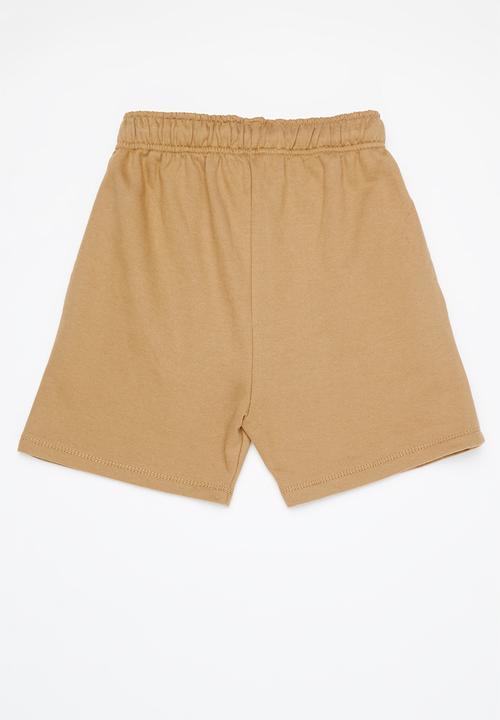 Superbalist - Older boys 2 pack sweat short - ochre & rust