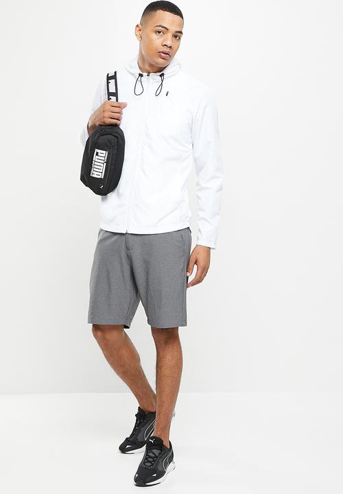 PUMA - 101  Golf stripe short -  black heather