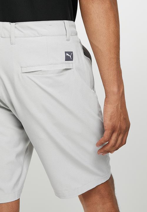 PUMA - 101  Golf stripe short  - high rise heather