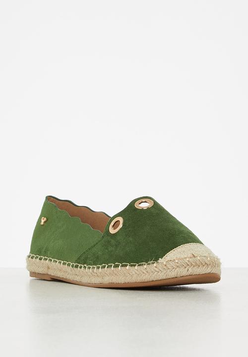 Butterfly Feet - Karina 1 espadrille - olive