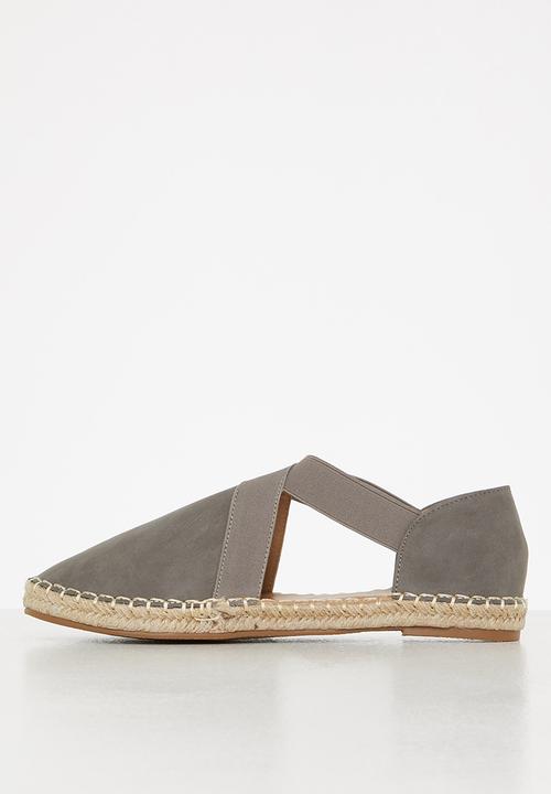 Butterfly Feet - Karla 5 espadrille - grey
