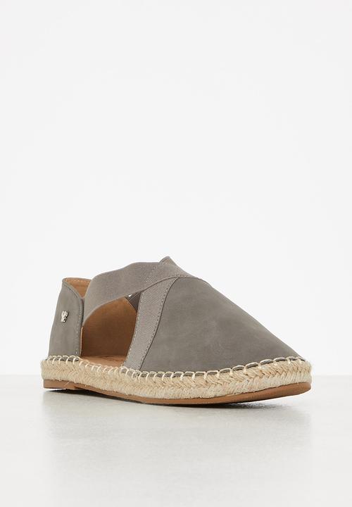 Butterfly Feet - Karla 5 espadrille - grey