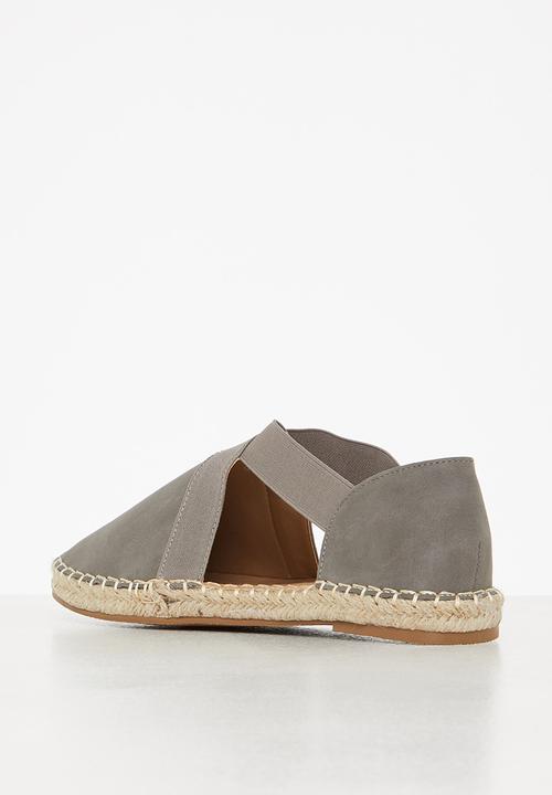 Butterfly Feet - Karla 5 espadrille - grey